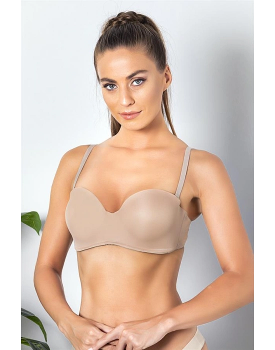 Straplez, Lotus Sütyen Cappucino (brf11261)