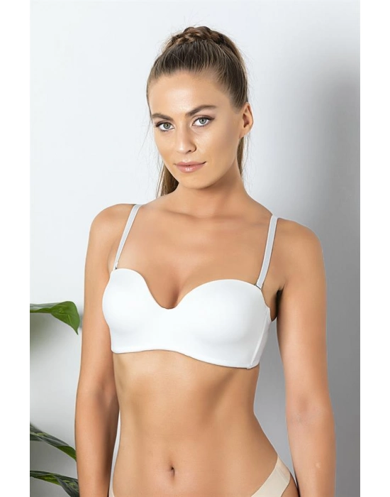 Straplez Lotus Sütyen Ekru (brf11260)