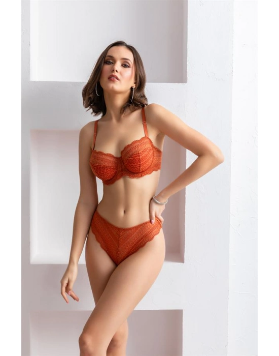 Sütyen Külot Takım Kiremit (brf31801)