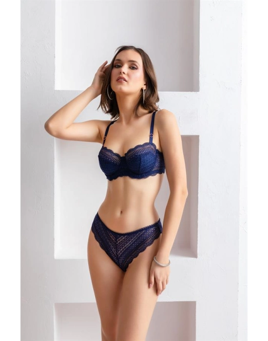 Sütyen Külot Takım Lacivert  (brf31801)