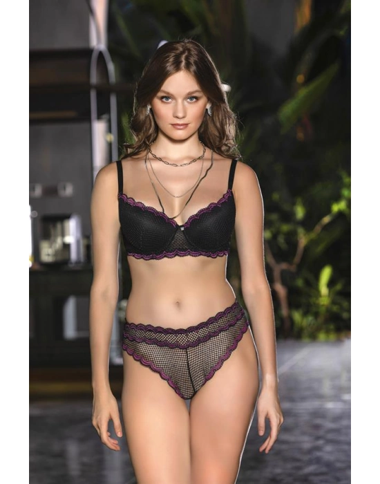 Sütyen, Slip Takım Siyah (brf3951)