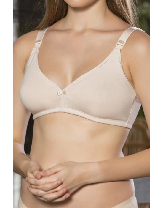 Ten Anne İçin Konforlu Emzirme Sütyeni,pamuklutelsiz,süngersiz, Mom Bra