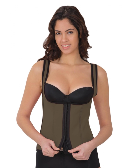 Ten Mı 9173 Agraflı Göğsü Açık Atlet Korse