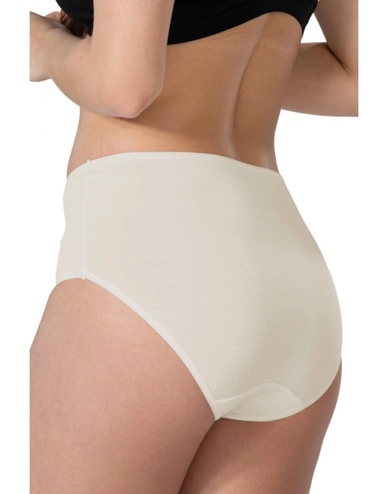 Ten Mı Emay 1445 Modal Cotton Yüksekbel Dantelli Külot