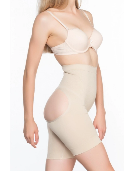 Ten Mı Emay 2032 Popo Açık Masajlı Boxer Korse