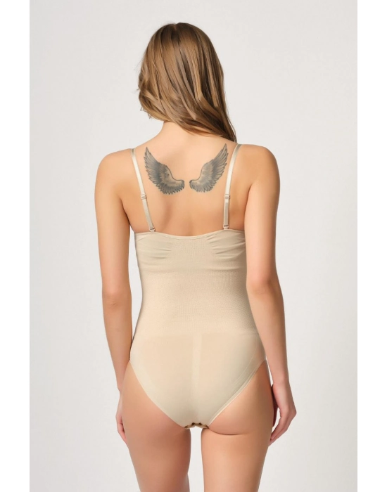 Ten Mı Emay 2043 Göğsü Açık Agraflı Body Korse