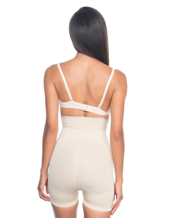 Ten Mı Emay 2075 Yüksek Bel Desenli Double Kısa Paça Korse