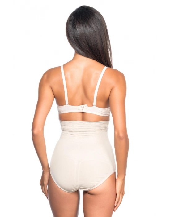 Ten Mı Emay 2079 Yüksek Bel Desenli Double Slip Korse