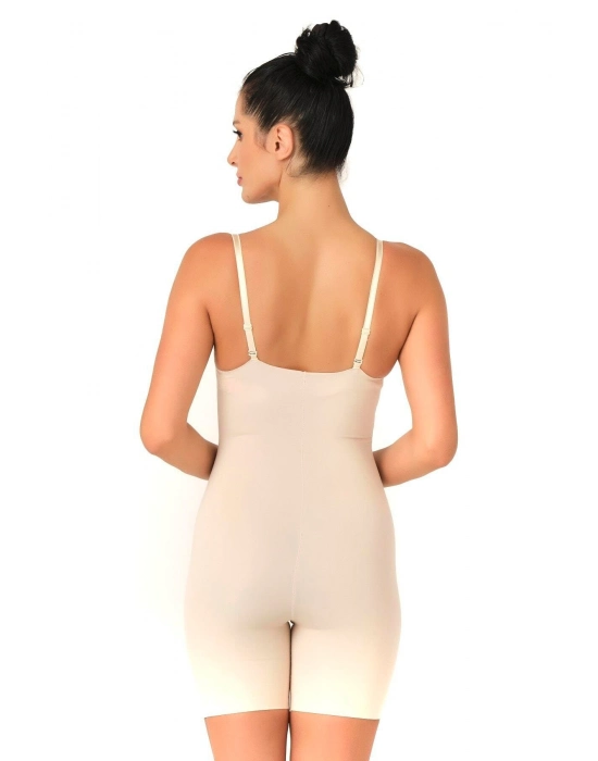 Ten Mı Emay 2758 Lazer Kesim Göğsü Açık Boxer  Korse