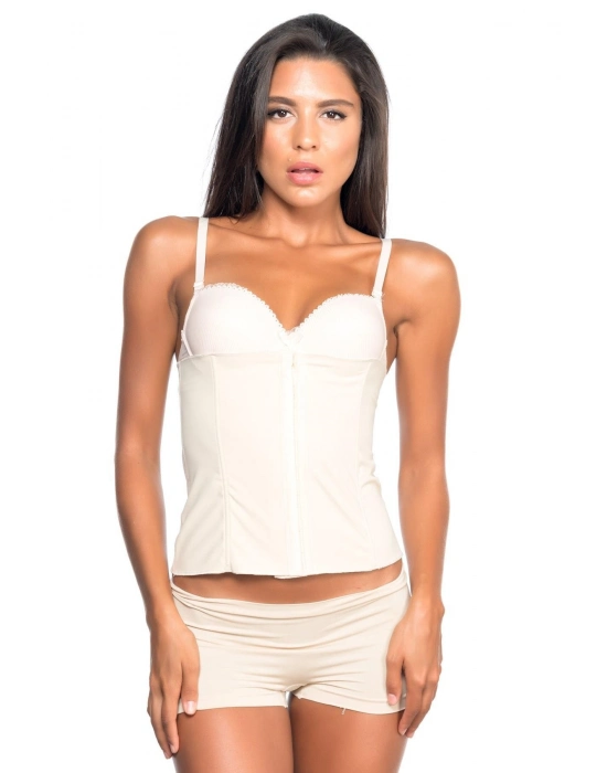 Ten Mı Emay 2865 Agraflı Balen Destekli Lazer Bel Korse