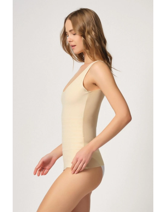 Ten Mı Emay 2938 Sırtı Tül Karyokalı Destekli Atlet Korse