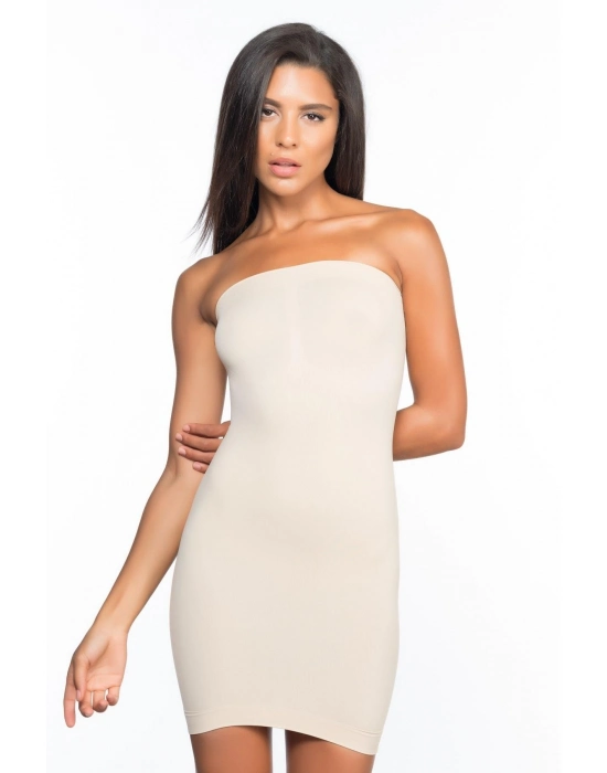 Ten Mı Emay 5065 Straplez Elbise Korse