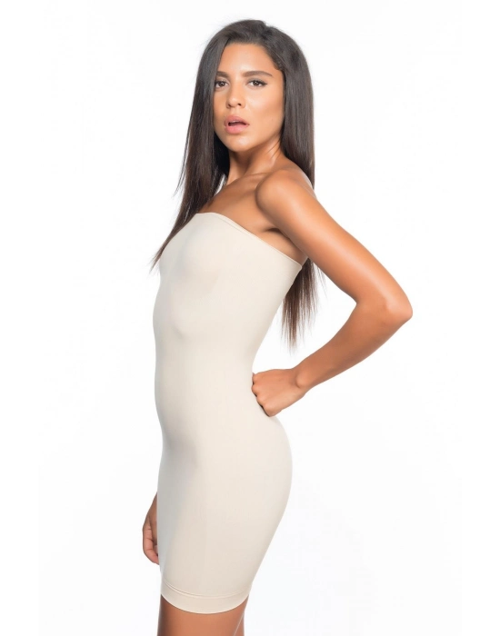 Ten Mı Emay 5065 Straplez Elbise Korse