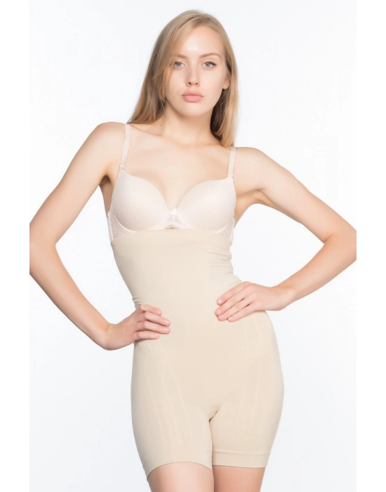 Ten Mı Emay 7026  Yüksek Bel Paçalı Korse