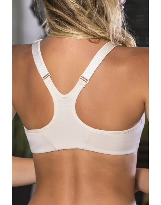 Ten Önden Fermuarlı Pamuklu Sütyen,günlük Ve Medikal Kullanım İçin, Kadın İç Giyim