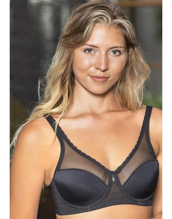 Toparlayıcı Minimizer Sütyen Siyah (brf11210)