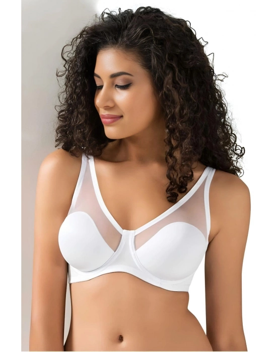 Tül Kaplı Soft C-cup Sütyen Kadın 9200