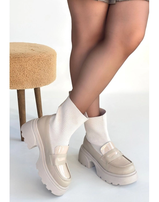 Wanye Bej Cilt Cilt Streçli Bot - Bamido