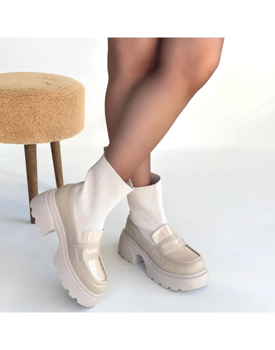 Wanye Bej Cilt Cilt Streçli Bot - Bamido