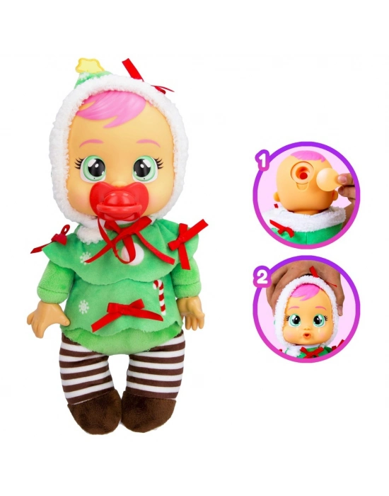 Yumuş Bebekler - Tiny Cuddles - Küçük Kucaklaşma - Noel Elbiseli (bamido)