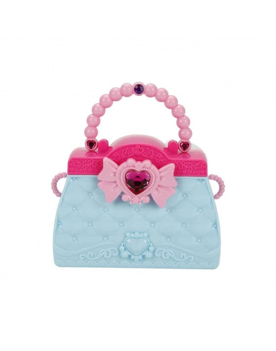 Aksesuarlı Makyaj Çantası  - Bj1350 -mavi (bamido)