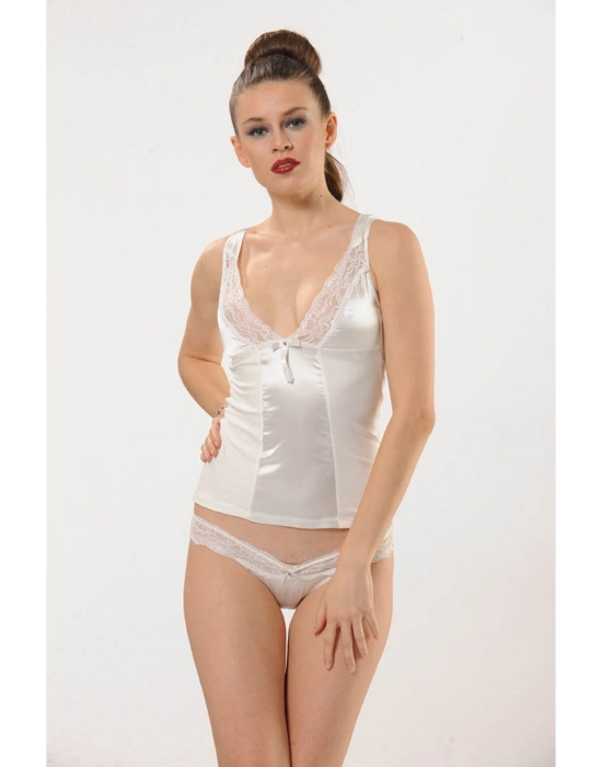 Beyaz Atlet Külot Takım - 3008