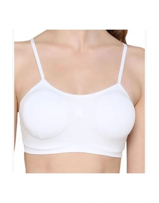 Beyaz Kadın Pedli Toparlayıcı Sütyen Korse - 706
