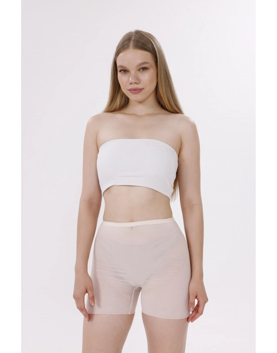 Freshness 0024 Lazer Kesim Tül Boxer Korse