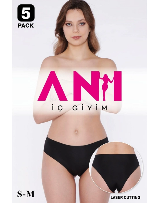 Lazer 5 Li Slip Külot Kadın