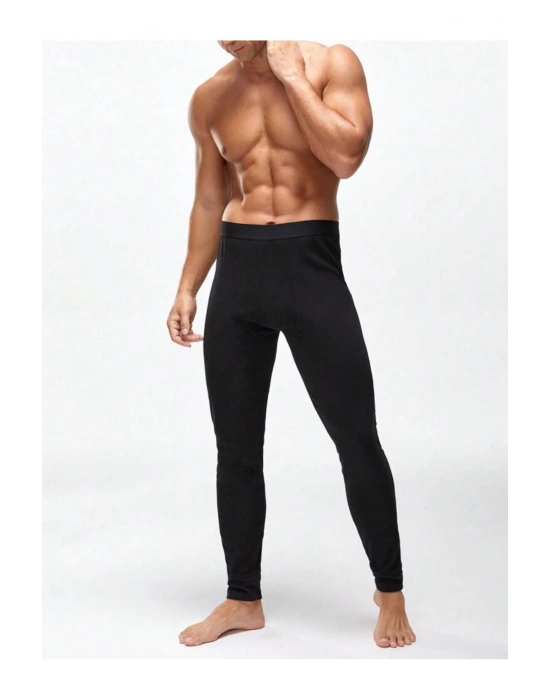 Siyah Erkek Termal İçlik Tayt