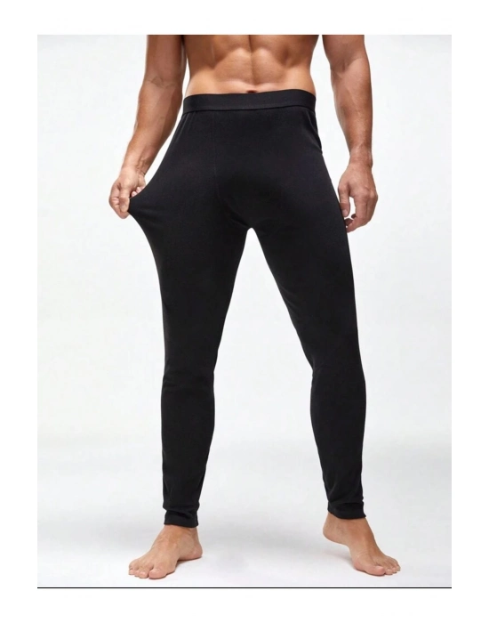 Siyah Erkek Termal İçlik Tayt