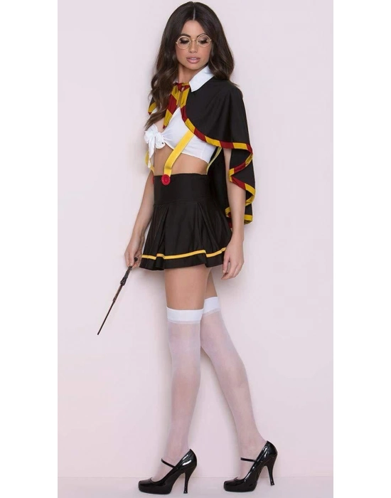 Siyah Harry Potter Cadılar Bayramı Kostümü