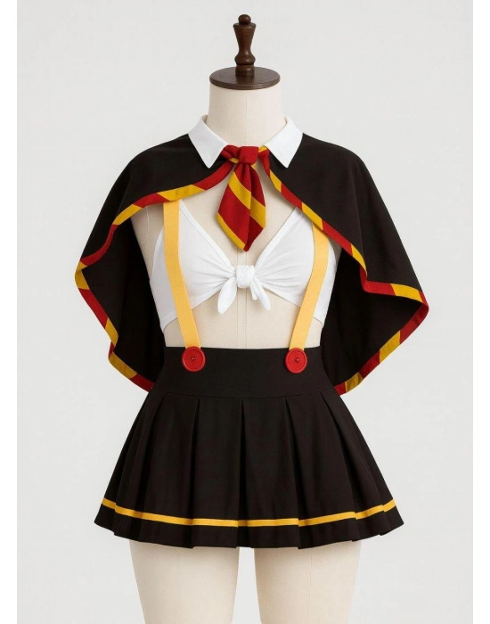 Siyah Harry Potter Cadılar Bayramı Kostümü