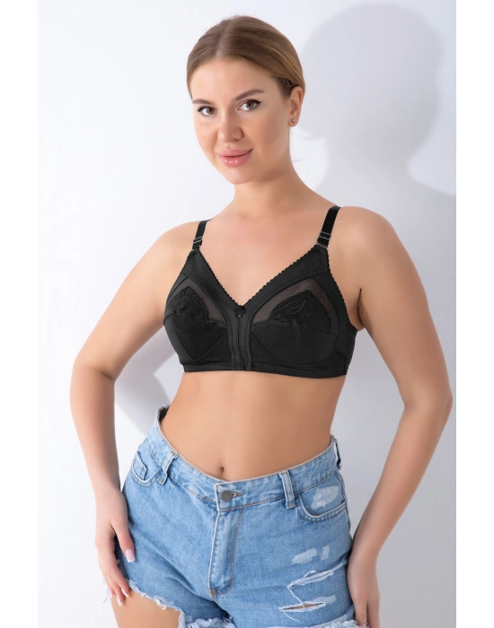 Siyah  Toparlayıcı Sütyen - 502