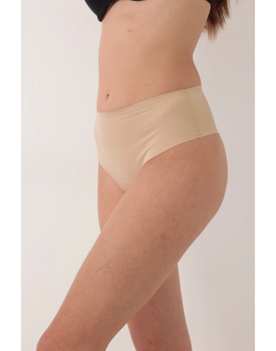 Ten Lazer Kesim Düşük Bel Tangalı Korse Külot