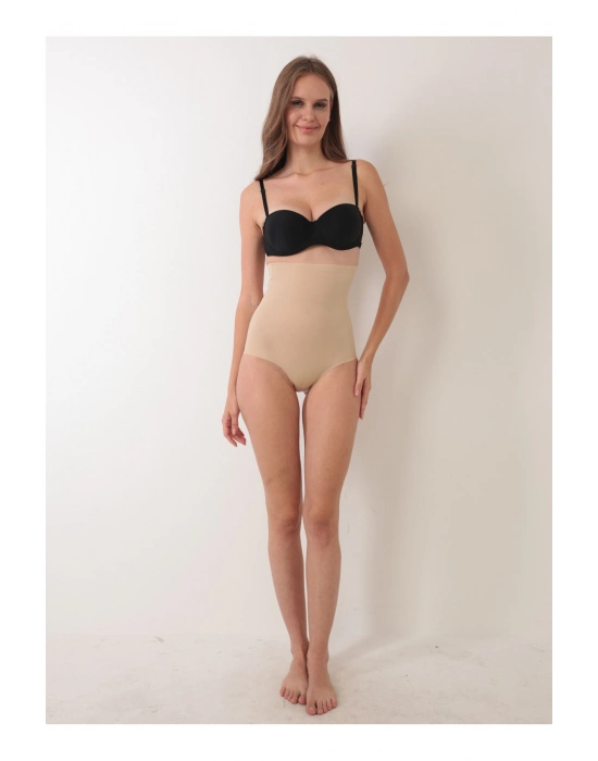 Ten Lazer Kesim Yüksek Bel Külot Korse