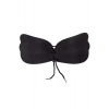 Siyah Yapışkan Kelebek Sütyen-519