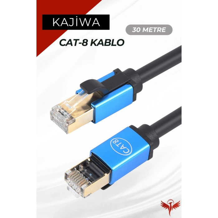 KAJİWA 30 METRE CAT-8 KABLO