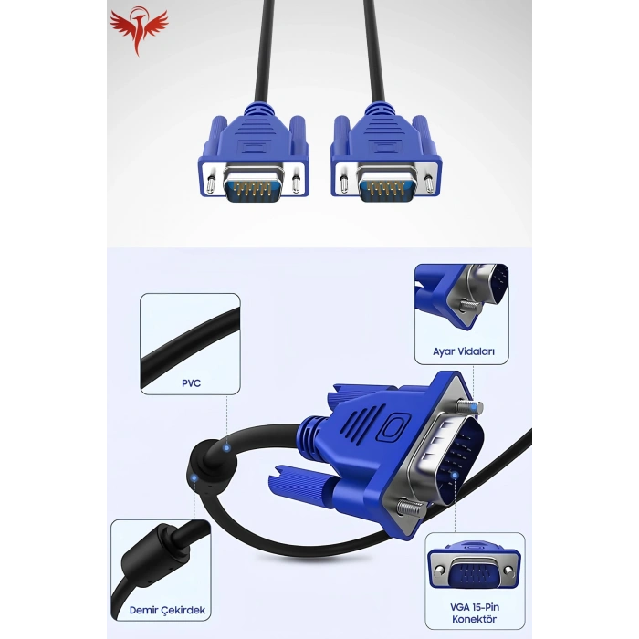 10 METRE VGA KABLO