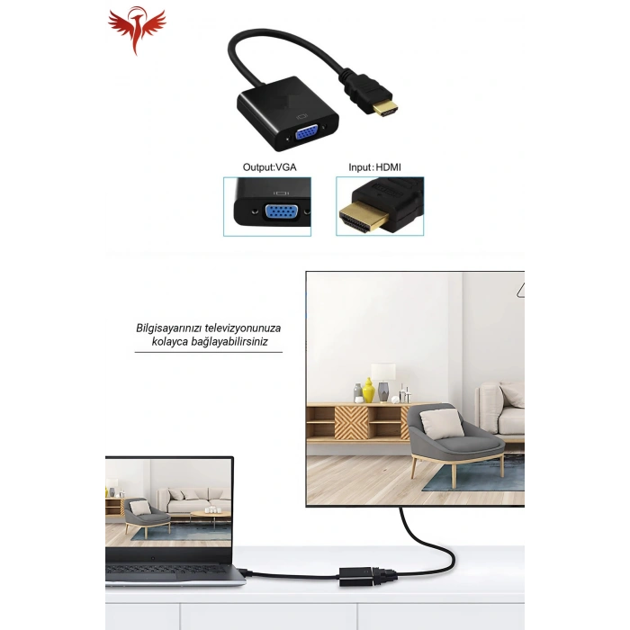 HDMI TO VGA ÇEVİRİCİ