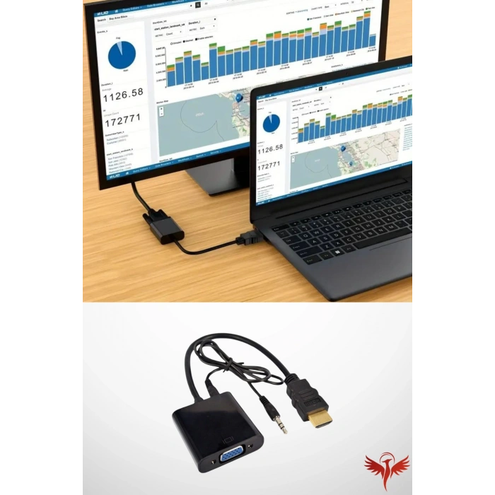 HDMI TO VGA ÇEVİRİCİ