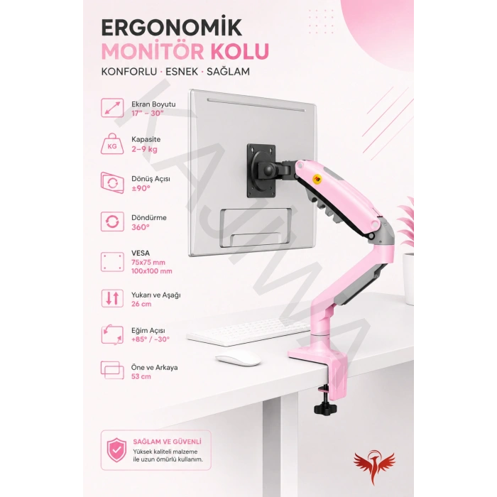 VONTECH F80 PEMBE