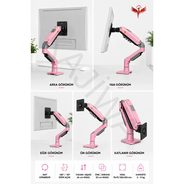 VONTECH F80 PEMBE
