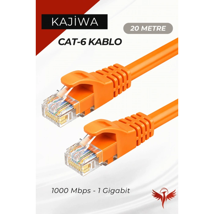 KAJİWA 20 METRE CAT-6 KABLO