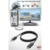 1.8 METRE DİSPLAYPORT TO HDMI KABLO (DP TO HDMI)