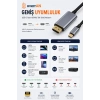 OVERRAN TYPE-C TO HDMI KABLO