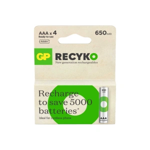 GP 4LÜ AAA 650mAh