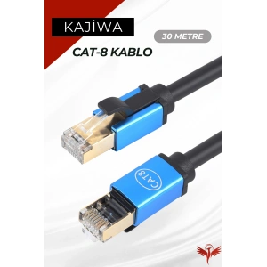 KAJİWA 30 METRE CAT-8 KABLO