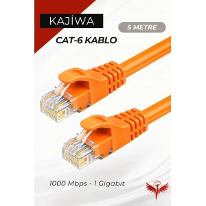 KAJİWA 5 METRE CAT-6 KABLO