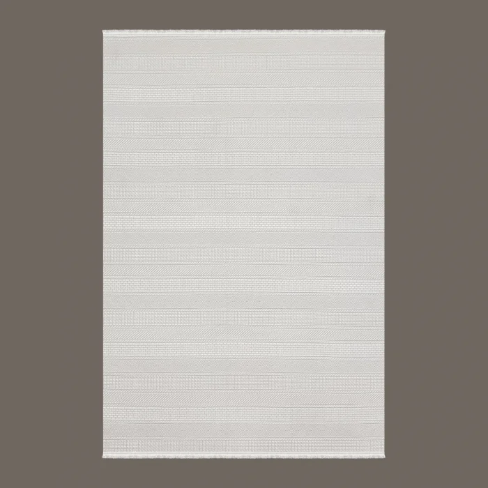 Babil Lüks Modern Desen Krem Oturma Odası Salon Mutfak Koridor Halısı